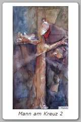 Mann am Kreuz 2