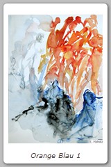 Orange Blau 1